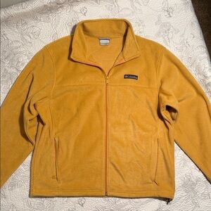 Columbia Mustard Fleece Jacket